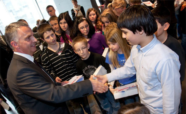 Didier Burkhalter au Congrès à Crans-Montana !